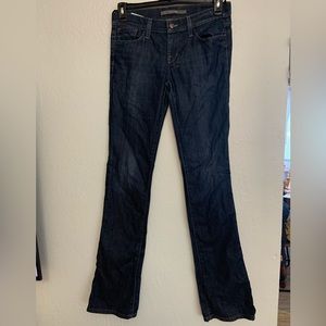 Joe’s Jeans Dark Wash Twiggy Style Jeans 27  Marissa Straight leg TALL